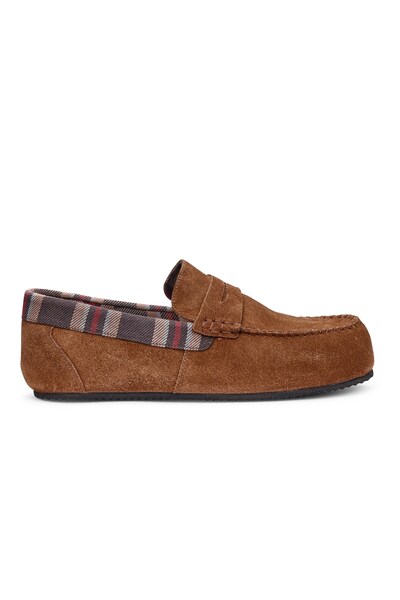  Hotter Solace Men's Regular Fit Suede Slipper 