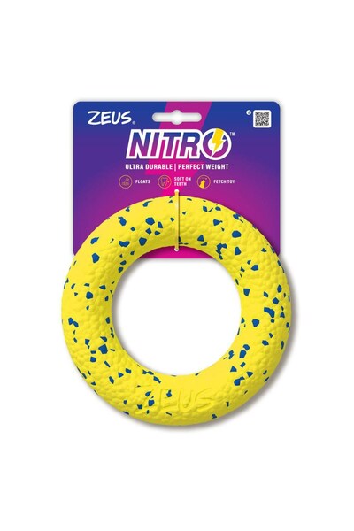  Hugglepets Zeus Nitro Ring Dog Toy 