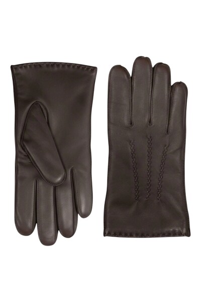 Infinity Leather Mens Italian Leather Warm Stich Design Gloves 