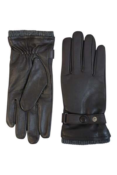  Infinity Leather Mens Italian Leather Wool Lined Winter Gloves 