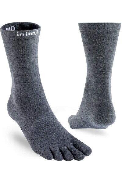  Injinji Merino Wool Unisex Liner Toe Socks 