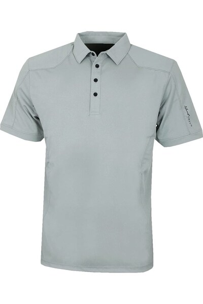  Island Green Mens Topstitched Polo Shirt 