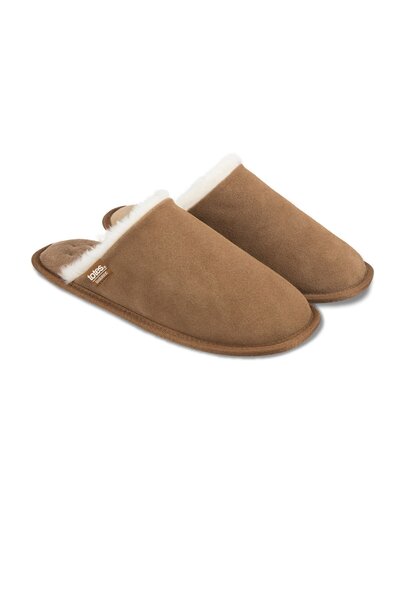 Isotoner Mens Suede Mule 