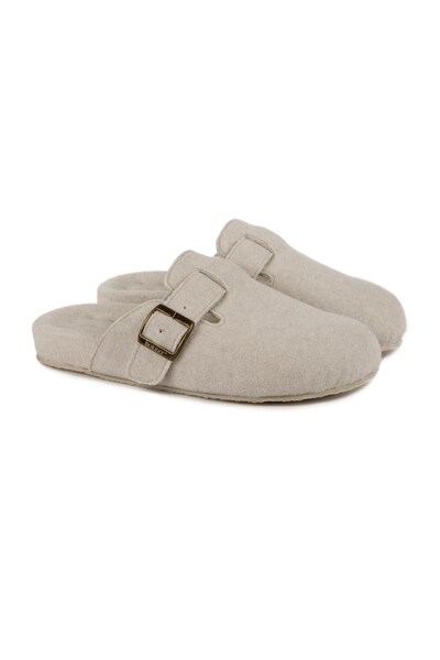  Isotoner Womens Felt Clog Slipper 