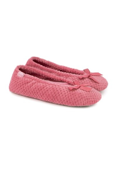  Isotoner Womens Popcorn Ballet Slippers 