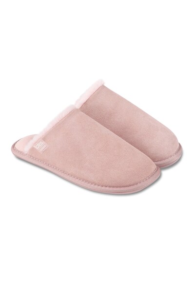  Isotoner Womens Real Suede Mule 