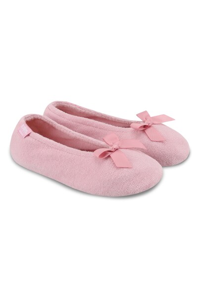  Isotoner Womens Terry Ballerina Slippers 