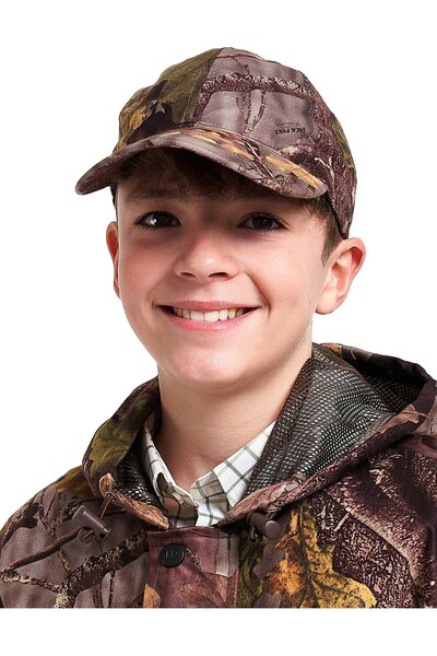  Jack Pyke Kids Oak Leaf Baseball Cap 
