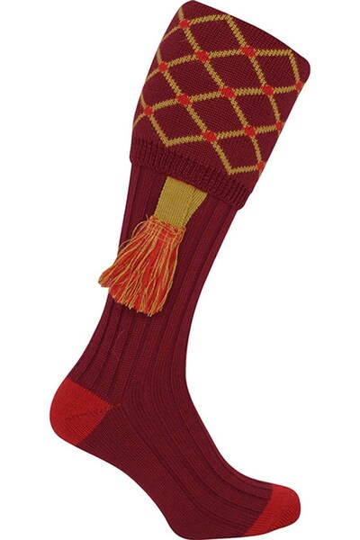  Jack Pyke Mens Diamond Shooting Socks With Garters 