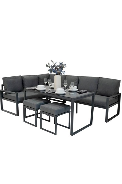  Jardi Aluminium Corner Sofa Set 