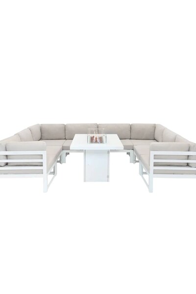  Jardi Modular Garden Furniture Set With Fire Pit 