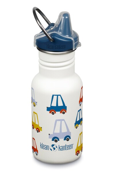  Klean Kanteen Kids Classic 355ml Water Bottle Sippy Cap 