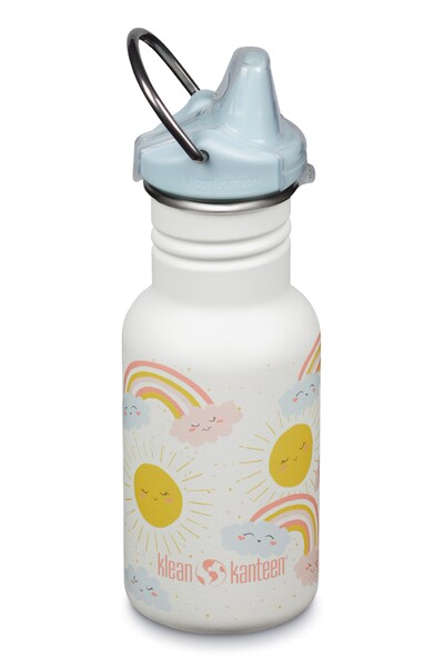  Klean Kanteen Kids Classic 355ml Water Bottle Sippy Cap 