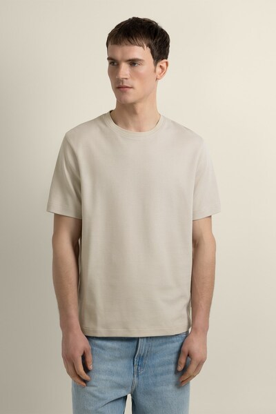  Larsson & Co Jeppe Mens Textured Panelled T Shirt 