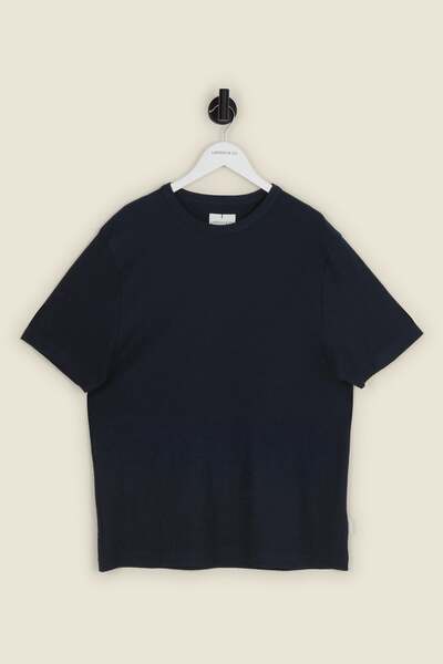  Larsson & Co Leif Mens Slub Textured T Shirt 