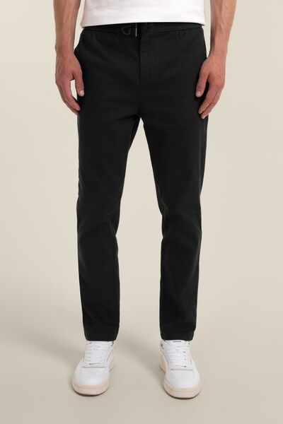  Larsson & Co Mens Drawstring Slim Fit Chino Trouser 