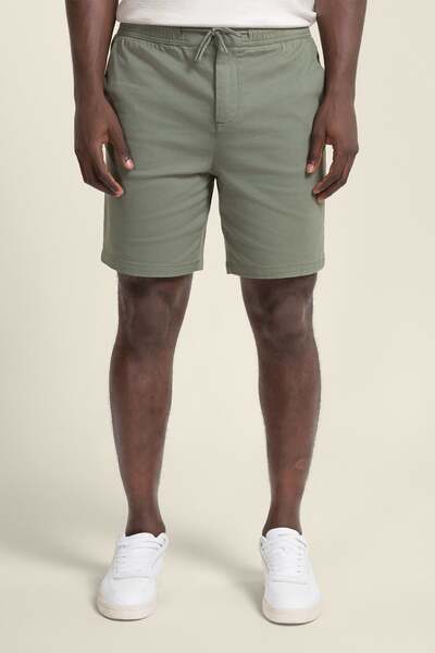  Larsson & Co Mens Drawstring Stretch Chino Shorts 