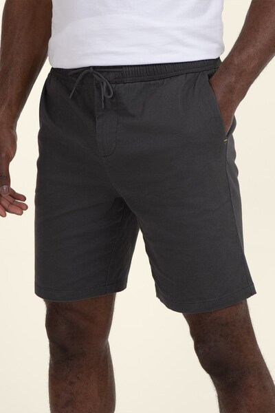  Larsson & Co Mens Drawstring Waist Stretch Chino Shorts 