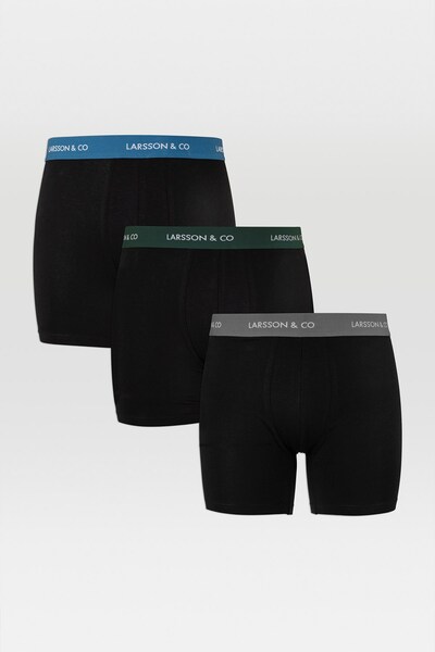 Larsson & Co Mens 3 Pack Boxers 