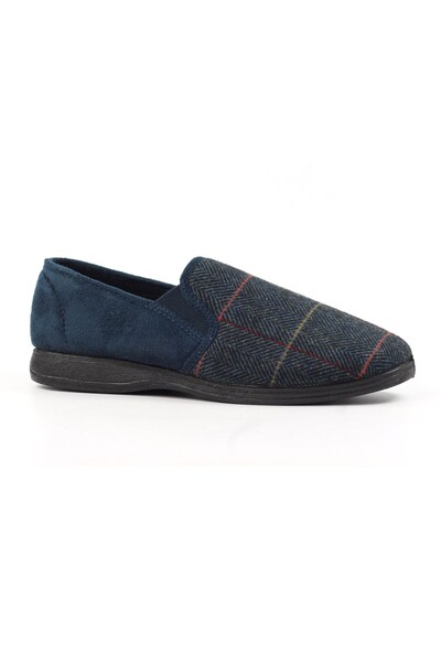  Lazy Dogz Harrison Ii Mens Check Full Slippers 