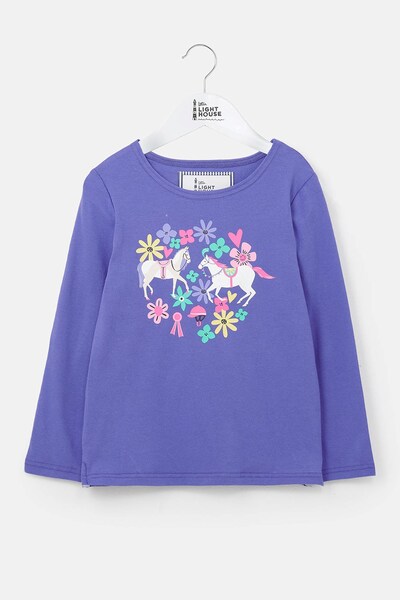  Lighthouse Causeway Kids Long Sleeved Top 