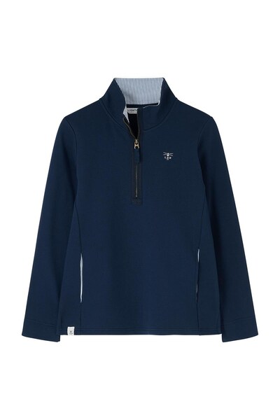  Lighthouse Shore Womens Half Zip Sweatshirt 