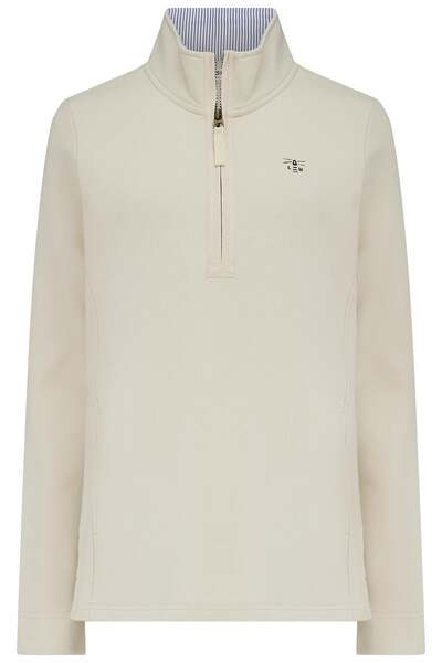  Lighthouse Shore Womens Half Zip Sweatshirt 