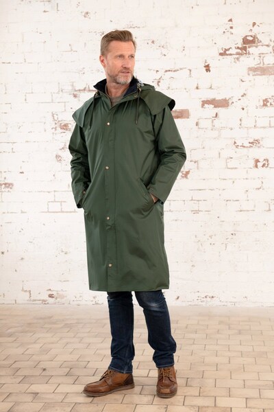  Lighthouse Stockman Mens Full Length Rain Coat 