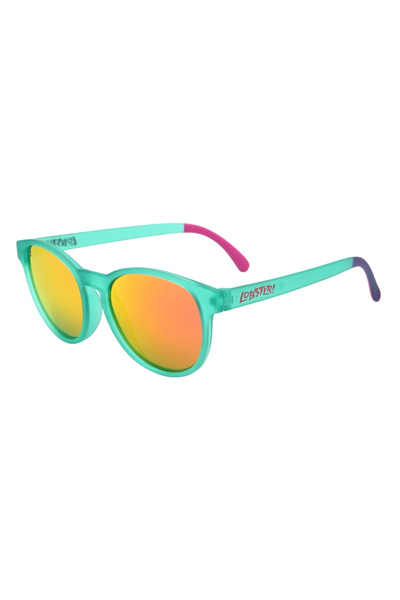  Lobster Eyewear Winking Polarised Round Unisex Sunglasses 