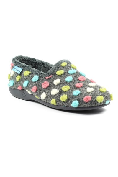  Lunar Helix Womens Polka Dot Slippers 