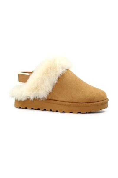  Lunar Nevis Womens Fluffy Mule Slippers 