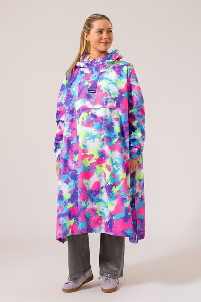  Mac In A Sac Festival Unisex Poncho Packable Waterproof Cape 