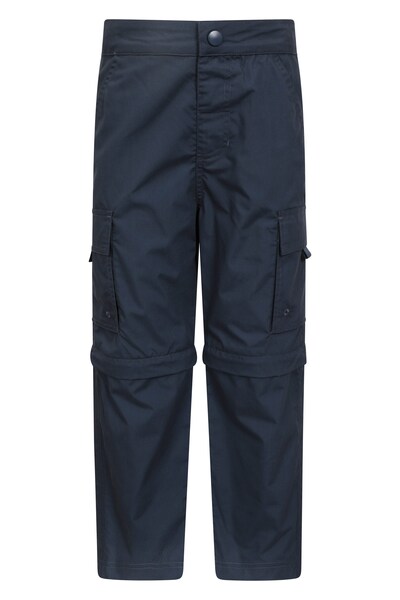  Mountain Warehouse Active Kids Zip Off Trousers   Navy 