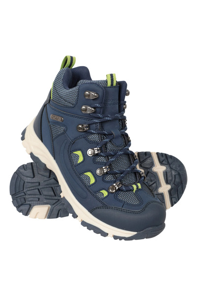  Mountain Warehouse Adventurer Kids Waterproof Boots   Blue 