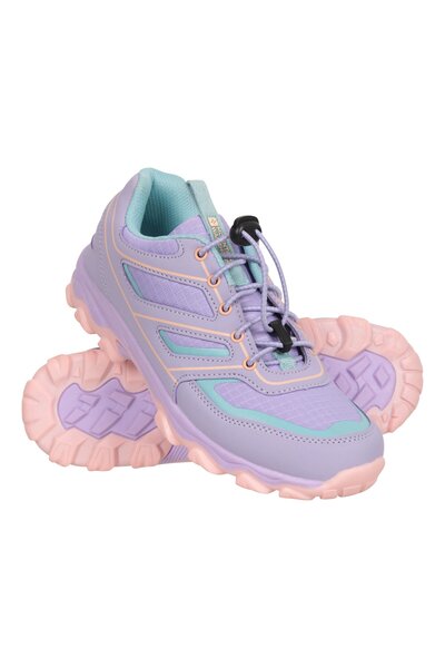  Mountain Warehouse Approach Kids Running Trainers   Purple 