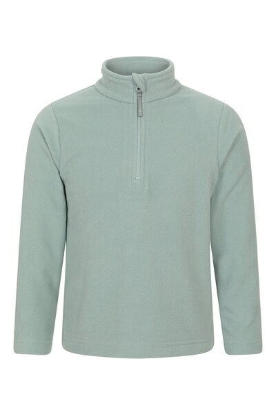  Mountain Warehouse Camber Ii Kids Half Zip Fleece   Green 
