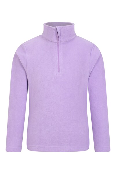  Mountain Warehouse Camber Ii Kids Half Zip Fleece   Purple 