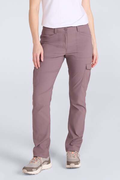  Mountain Warehouse Conniston Womens Stretch Cargo Trousers   Brown 