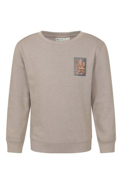 Mountain Warehouse Crew Neck Kids Sweatshirt   Green 