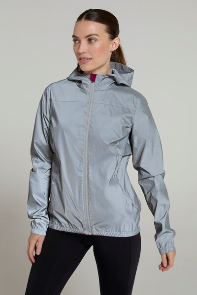  Mountain Warehouse Dashing Womens Reflective Jacket   Silver 