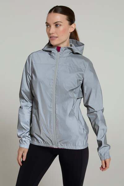  Mountain Warehouse Dashing Womens Reflective Jacket   Silver 