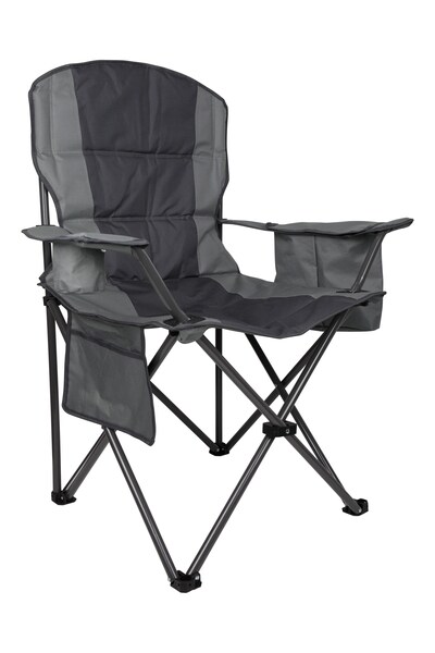  Mountain Warehouse Deluxe King Chair With Cool Bag   Grey 