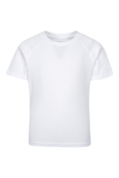  Mountain Warehouse Endurance Isocool Kids Tee   White 