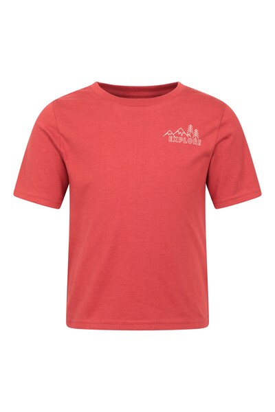  Mountain Warehouse Explore Kids Short Sleeve Tee   Red 