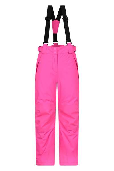  Mountain Warehouse Falcon Extreme Kids Waterproof Ski Pants   Pink 