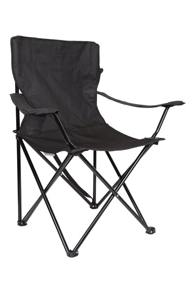  Mountain Warehouse Folding Chair   Plain   Black 