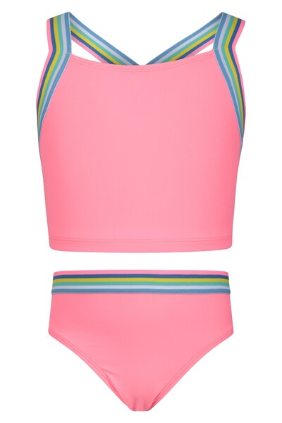  Mountain Warehouse Kids Cross Back Tankini   Bright Pink 