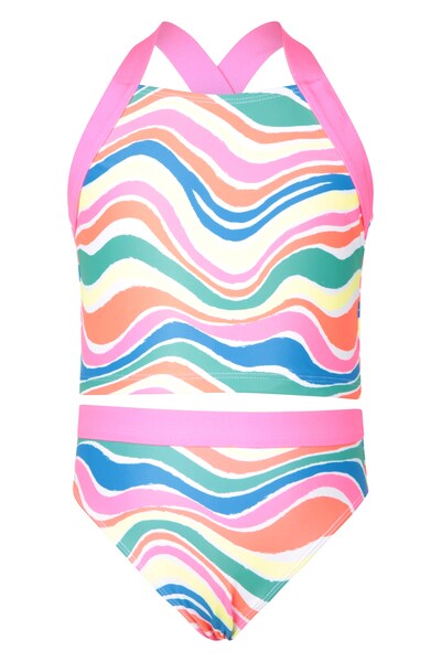  Mountain Warehouse Kids Cross Back Tankini   Neon Brights 