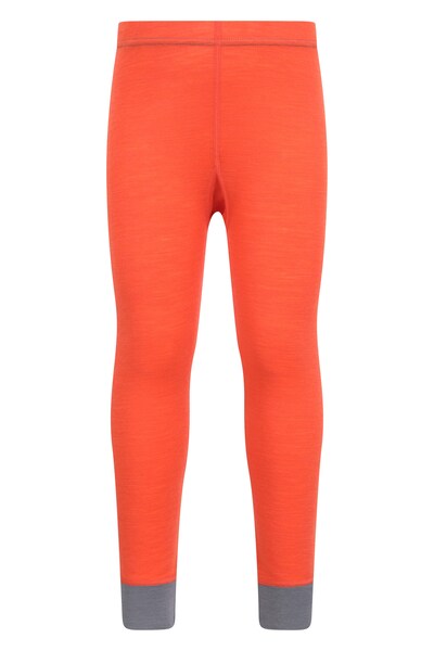  Mountain Warehouse Merino Kids Ii Baselayer Pants   Orange 