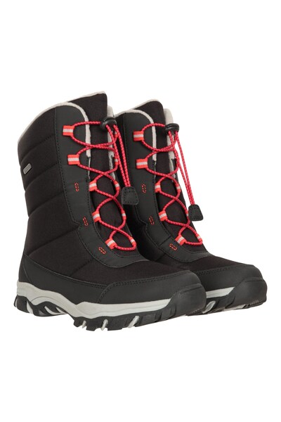  Mountain Warehouse Ohio Kids Adaptive Snow Boots   Black 